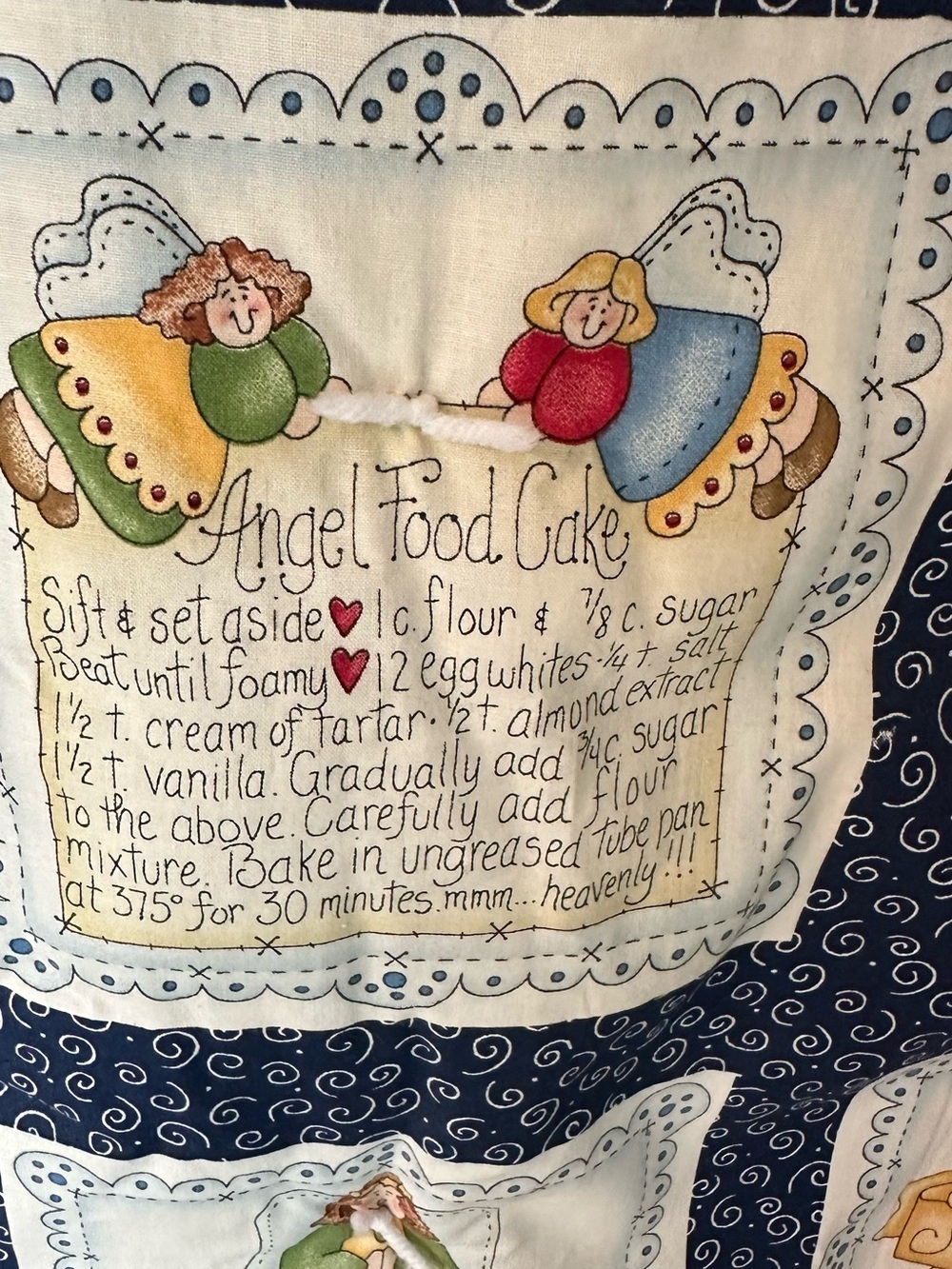 Vintage Christmas Angel Lap/Wall Quilt Fabric Panel Design Dianna Marcum Winter - Picture 6 of 12